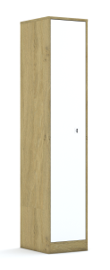 Szafa Blox Colours 40 5P 1F5 363x466x1869 korpus biały/1x front czarny