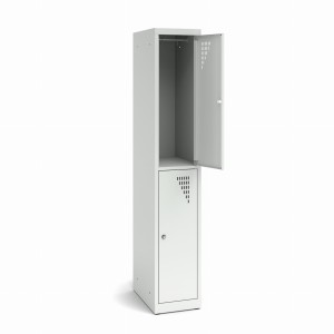 Szafa skrytkowa 2/315K1 315x490x1800 korpus szary/front antracyt