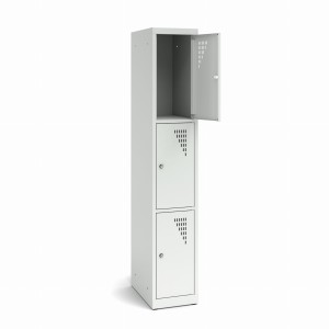 Szafa skrytkowa 3/315K1 315x490x1800 korpus antracyt/front szary