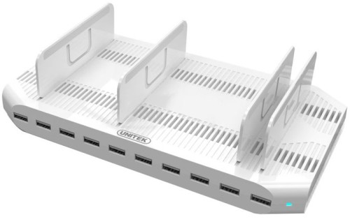 Unitek Y-2172 stacja ładująca 10 x USB 2,4A 96W