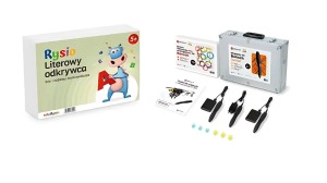 Rysio Literkowy Odkrywca z długopisami 3DBanach Junior 9w1