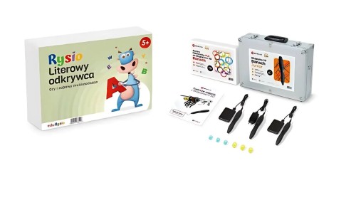 Rysio Literkowy Odkrywca z długopisami 3DBanach Junior 9w1