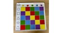 Kolorowe piksele do maty 100x100