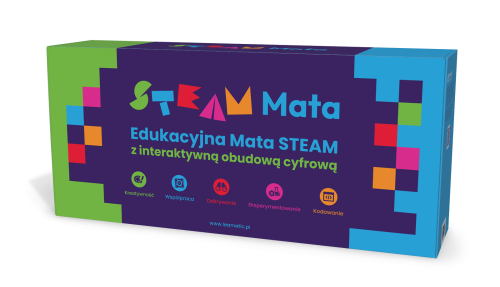 Edukacyjna Mata STEAM z interaktywną obudową cyfrową