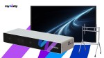 Zestaw mobilny myWally + White Arrow 65”