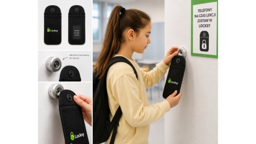 Etui blokujące telefon LOCKSY z funkcją blokowania sygnału (id: 13380)