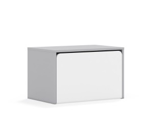 Skrzynia Blox Base 70 1P 706x466x480 korpus szary/skrzynia biała