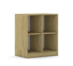 Regał Blox Base 70 2PP 706x466x813 korpus szary
