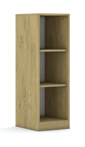 Regał Blox Base 40 3P 363x466x1165 korpus dąb