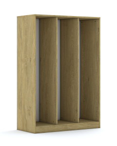 Regał na pojemniki Blox Base 110 4PG 1049x466x1517 korpus szary